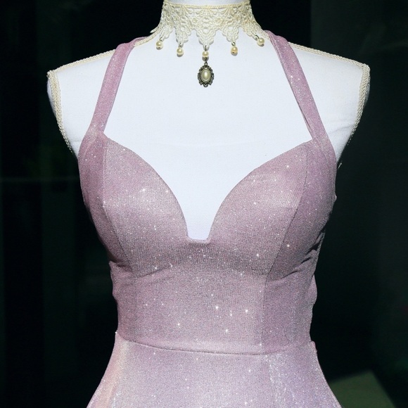 Evening Gown – Windsor – Purple A‑Line Strapless Sweetheart Prom & Wedding Maxi - Picture 6 of 17